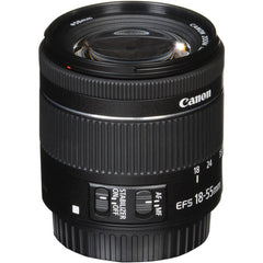 Canon EF-S 18-55mm f/4-5.6 IS STM Lens (White Box)