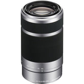 Sony E 55-210mm f/4.5-6.3 OSS Lens (Silver)White Box