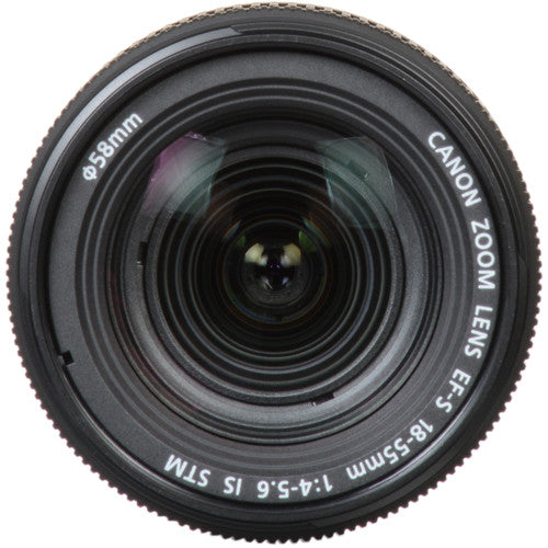 Canon EF-S 18-55mm f/4-5.6 IS STM Lens (White Box)