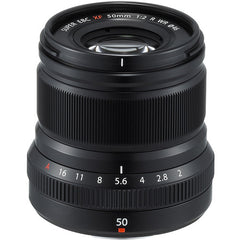 FUJIFILM XF 50mm f/2 R WR Lens (Black)