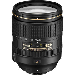 Nikon AF-S NIKKOR 24-120mm f/4G ED VR Lens (White Box)