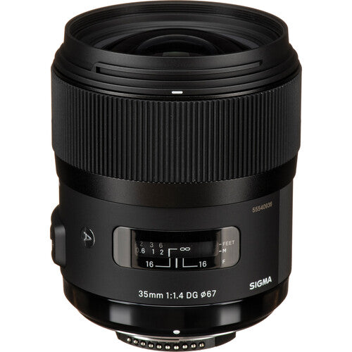 Sigma 35mm f/1.4 DG HSM Art Lens for Nikon F