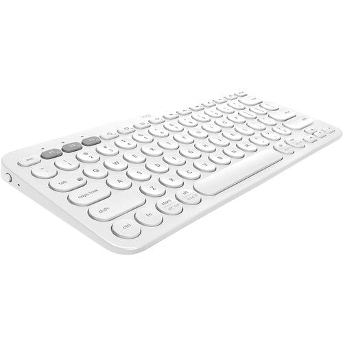 Logitech K380 Multi-Device Bluetooth Keyboard (Off-White)