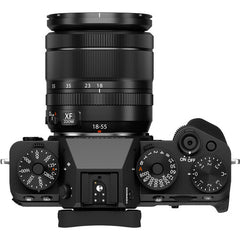 FUJIFILM X-T5 Mirrorless Camera with 18-55mm Lens (Black)