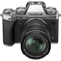 FUJIFILM X-T5 Mirrorless Camera with 18-55mm Lens (Silver)