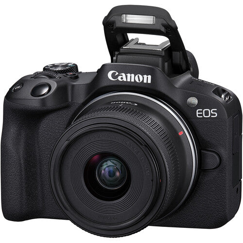 Canon EOS R50 Mirrorless Camera with 18-45mm Lens (Black)