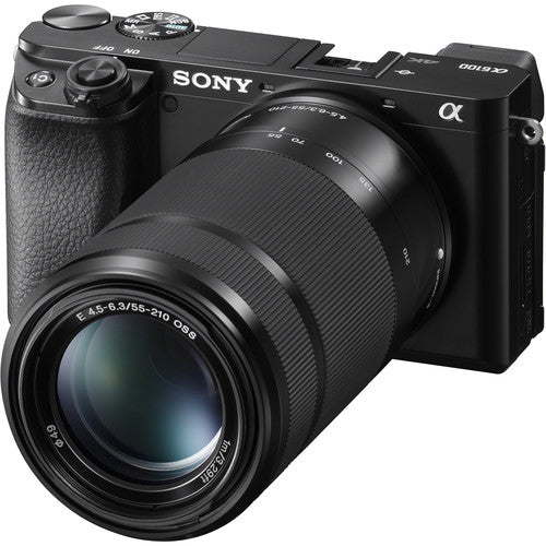 Sony a6100 Mirrorless Camera with 16-50mm and 55-210mm Lenses