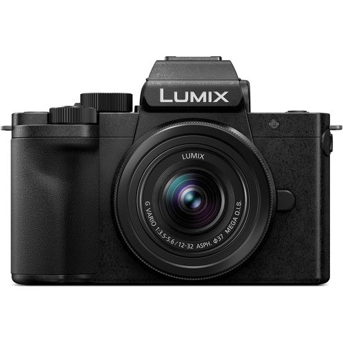 Panasonic Lumix G100 Mirrorless Camera with 12-32mm Lens and Tripod Grip Kit