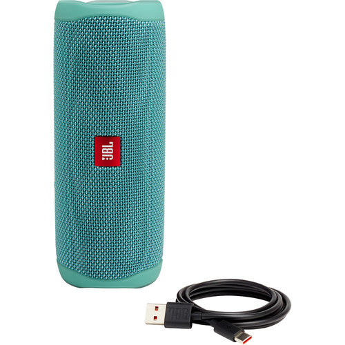 JBL Flip 5 Waterproof Bluetooth Speaker (River Teal)