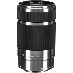 Sony E 55-210mm f/4.5-6.3 OSS Lens (Silver)White Box